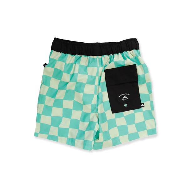 KERMIT BOARD SHORT - Green Check