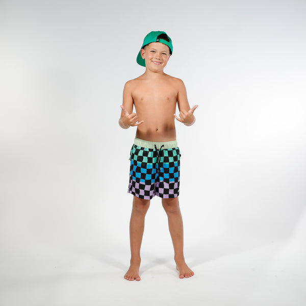 SUPER BOARD SHORT - Multi Check