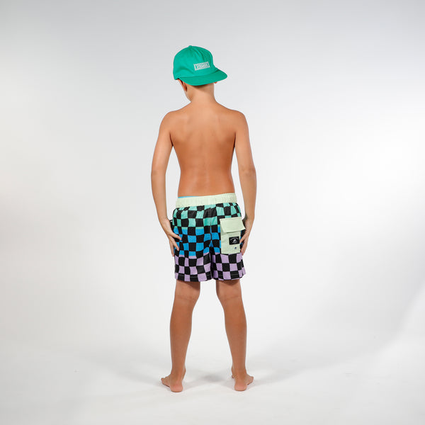 SUPER BOARD SHORT - Multi Check