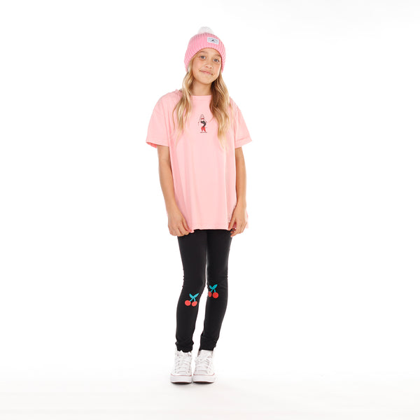 POM POM BEANIE - Pink
