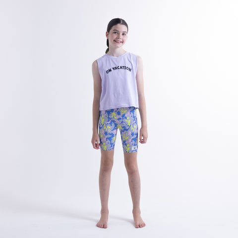 Bike Tights - Hawaii Print