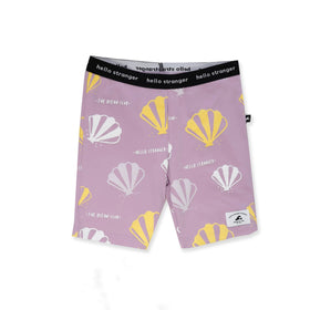 GIRLS BIKE TIGHTS - Purple