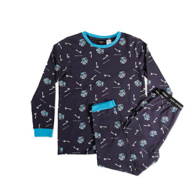 BOYS WINTER PJS - Blue