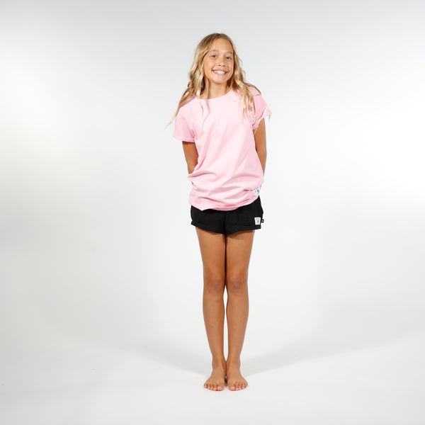 GIRLS SS CLASSICS TEE - Cotton Candy