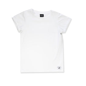 GIRLS SS CLASSICS TEE - White