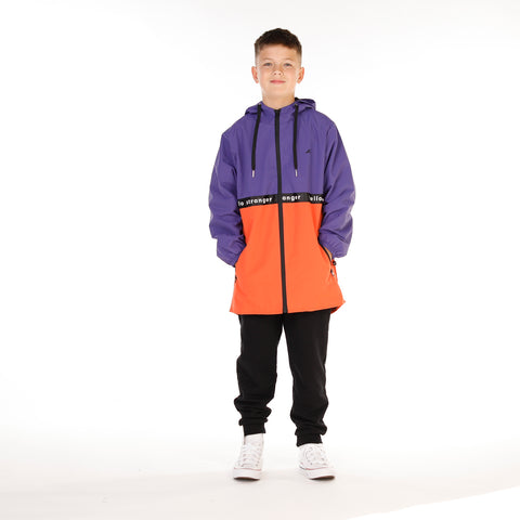 BETTER DAYS JACKET – Purple Orange