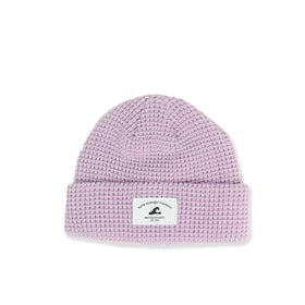 WAFFLE BEANIE - Lilac