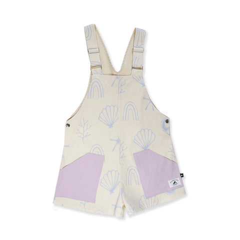 GIRLS OVERALL - Oat Blue