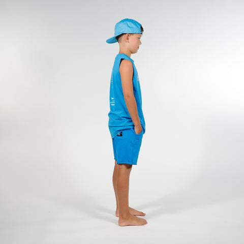 WALK SHORT - Blue