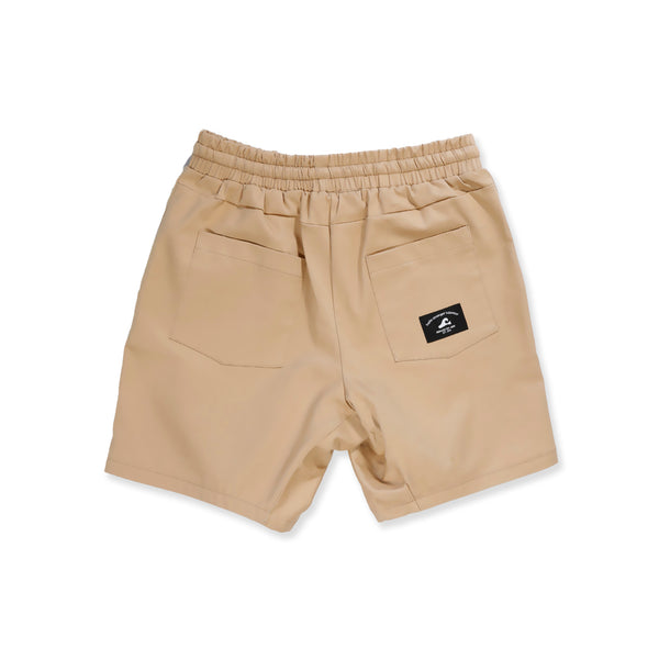 WALK SHORT - Tan Twill