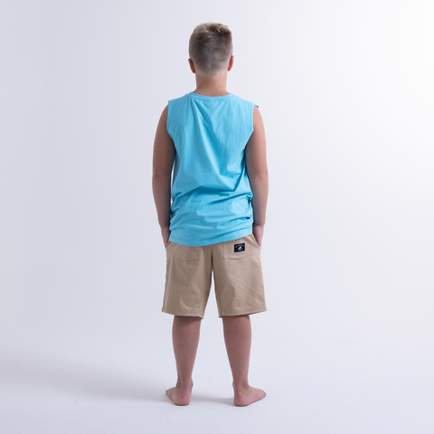 Twill Walk Shorts - Tan