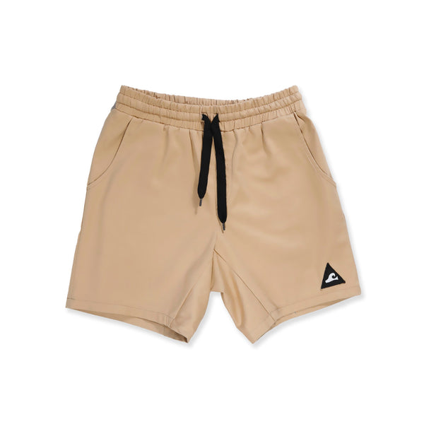 WALK SHORT - Tan Twill