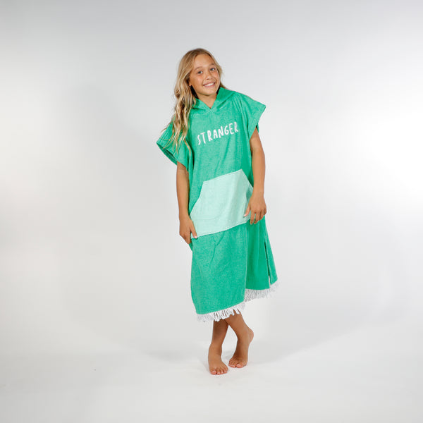 PONCHO TOWEL - Green Green