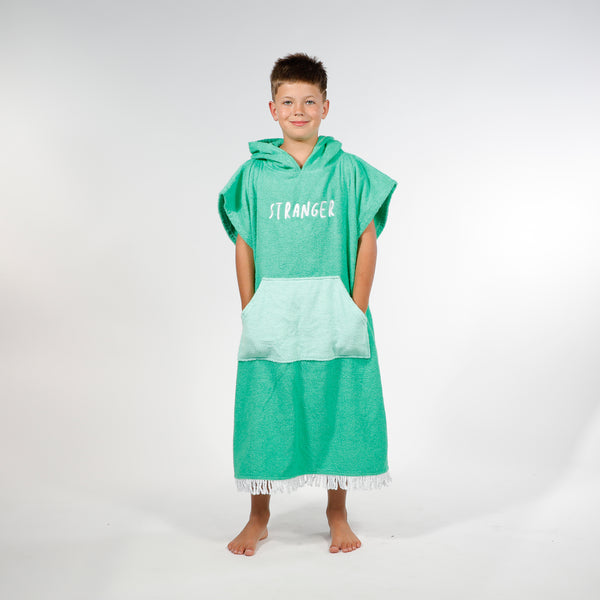 PONCHO TOWEL - Green Green