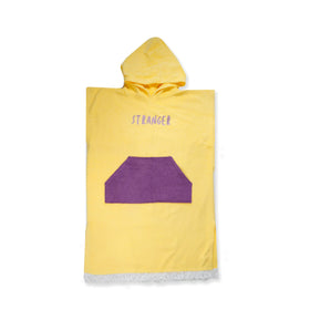 PONCHO TOWEL - Yellow Purple