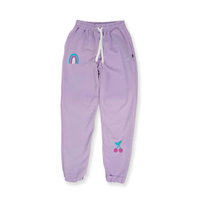 GIRLS SUNSET TRACK PANT – Lavender