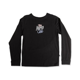 GIRLS LS TEE - Black