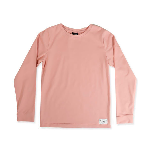 GIRLS LS CLASSICS TEE - Dark Pink