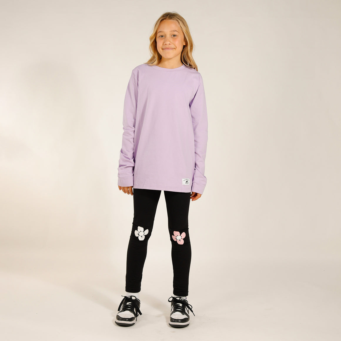 GIRLS LS CLASSICS - Pale Purple
