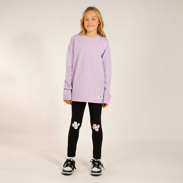 GIRLS LS CLASSICS - Pale Purple