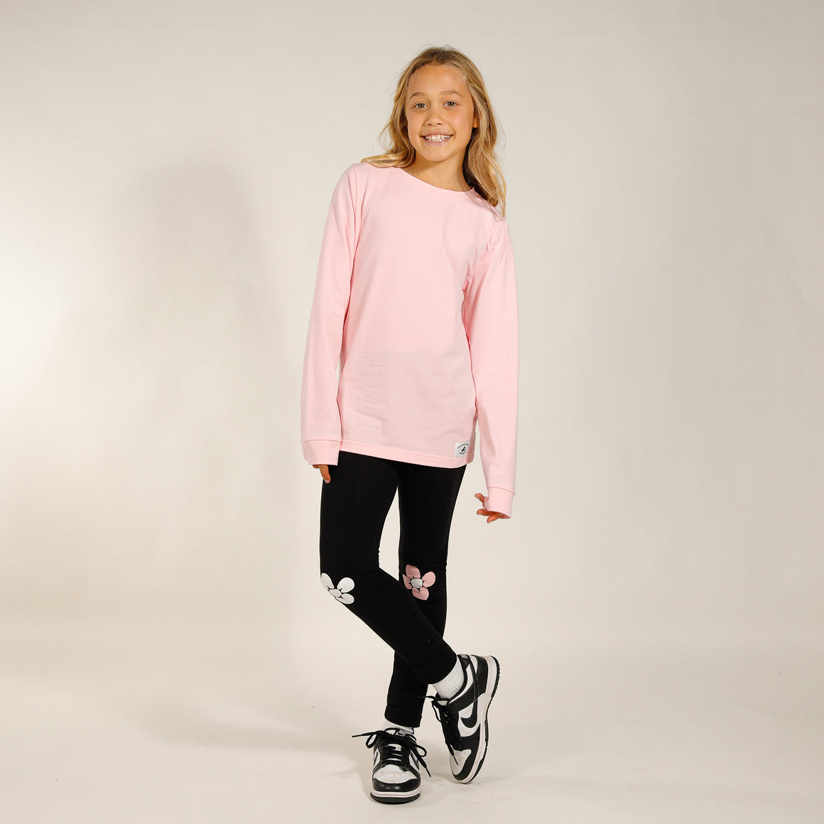 GIRLS LS CLASSICS - Light Pink