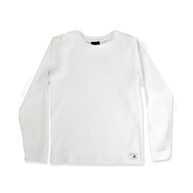 GIRLS LS CLASSICS TEE - White