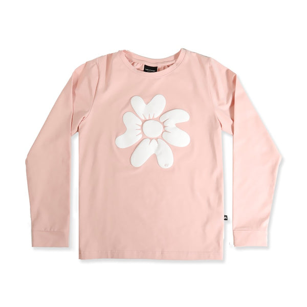 GIRLS LS TEE - Dusty Pink