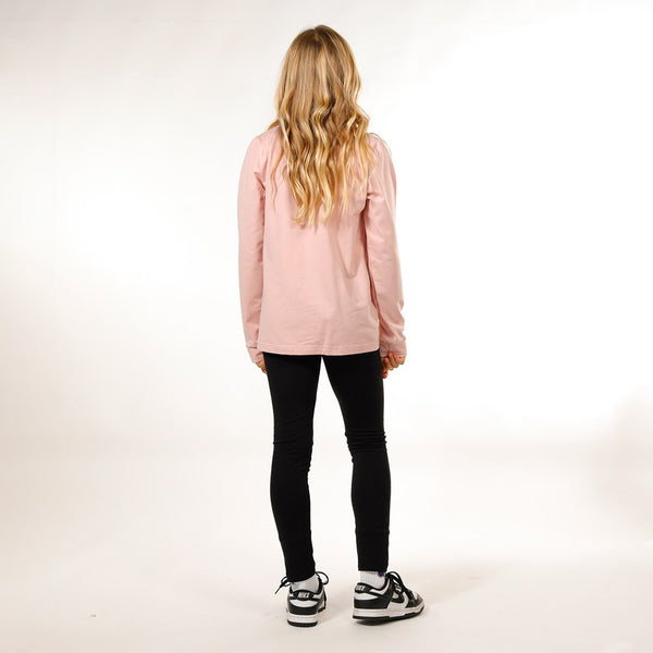 GIRLS LS TEE - Dusty Pink