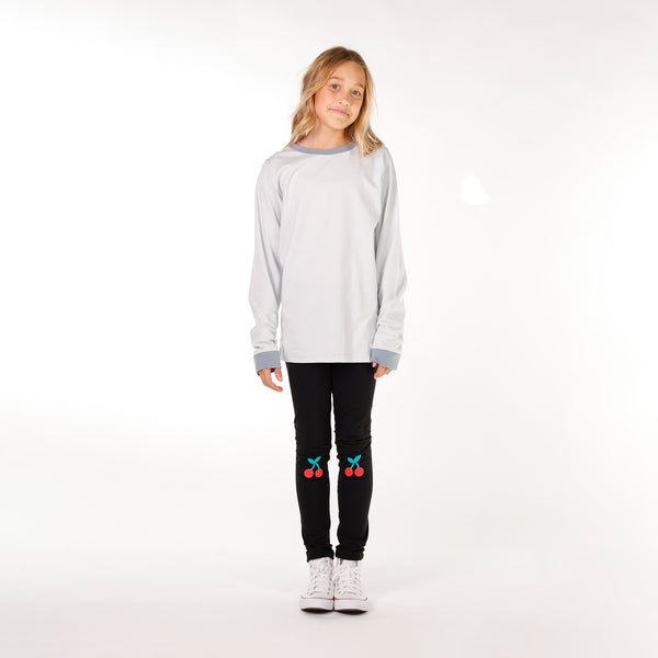 GIRLS LS CLASSICS TEE – Blue Stripe