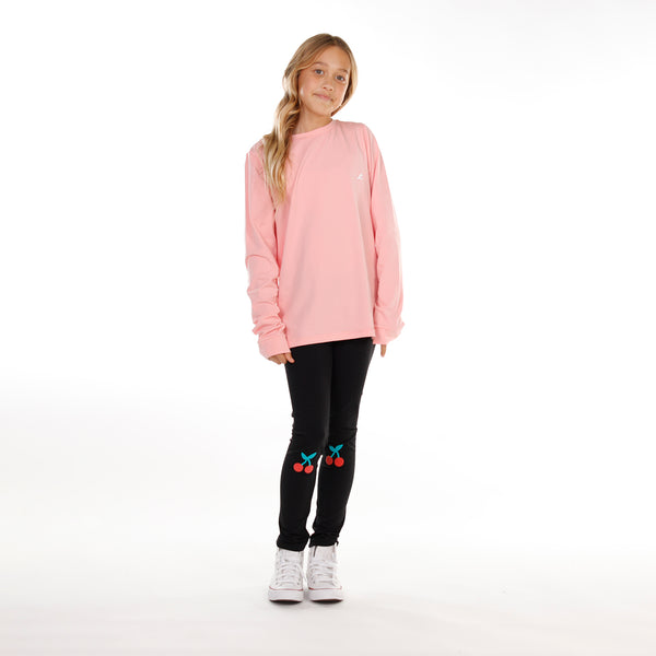 GIRLS LOVERS LS TEE – Light Pink