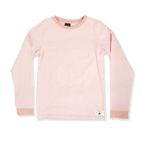 GIRLS LS CLASSICS TEE – Pink Stripe