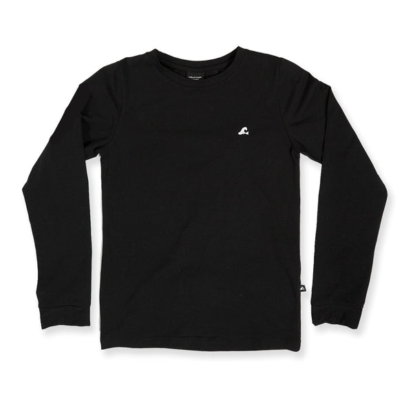 GIRLS MERMAID LS TEE – Black