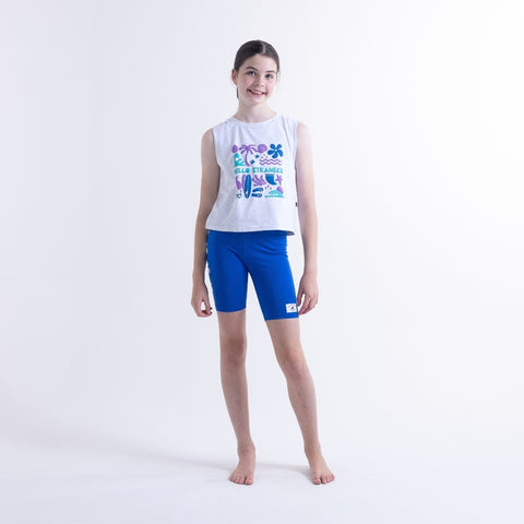 Holiday Vibes Tank - White Marle