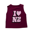 I Love NZ Tank - Boysenberry