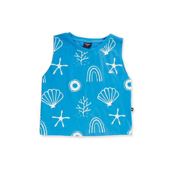 GIRLS TANK - Blue