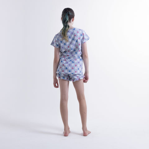 Summer PJs - White Marle Floral