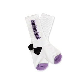SOCKS - White Purple