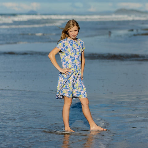 Palma Dress Island Vibes - Hawaii Print