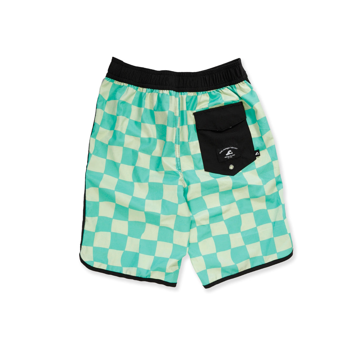 KERMIT LONG BOARD SHORT - Green Check