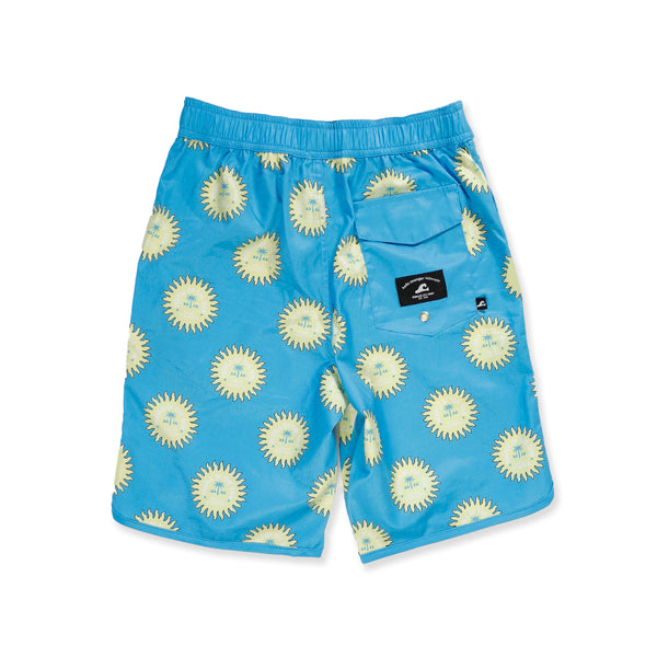 SUN LONG BOARD SHORT - Blue