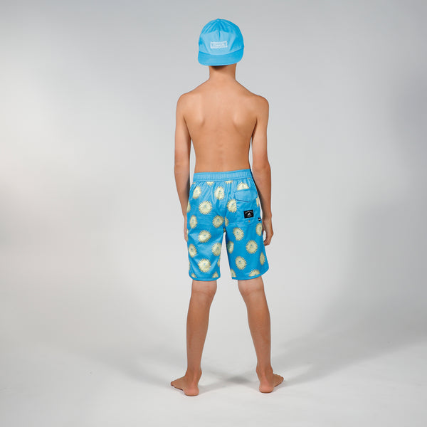 SUN LONG BOARD SHORT - Blue