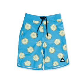 SUN LONG BOARD SHORT - Blue