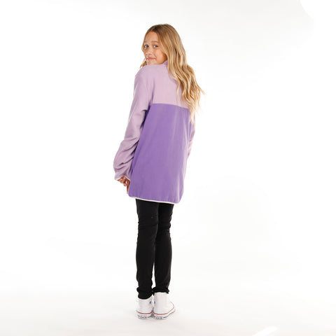 GIRLS ADVENTURE FLEECE – Purple Purple