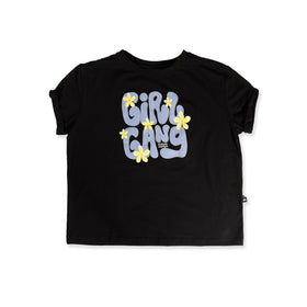 GIRLS BAILEY SS TEE - Black