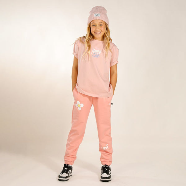 GIRLS BAILEY SS TEE - Dusty Pink
