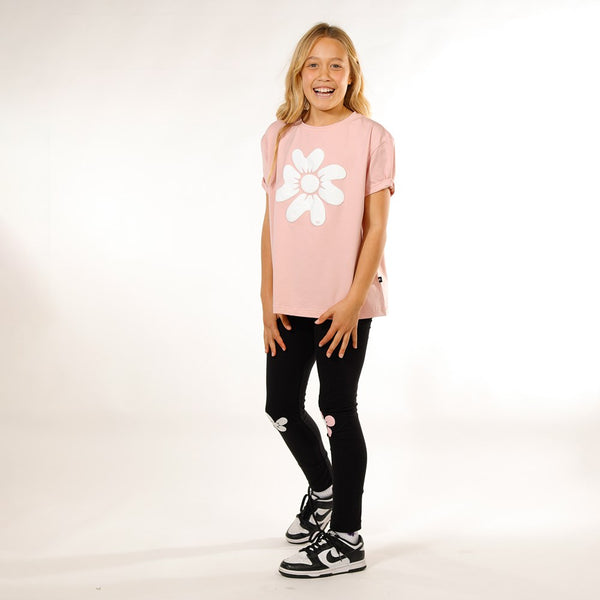 GIRLS BAILEY SS TEE - Dusty Pink