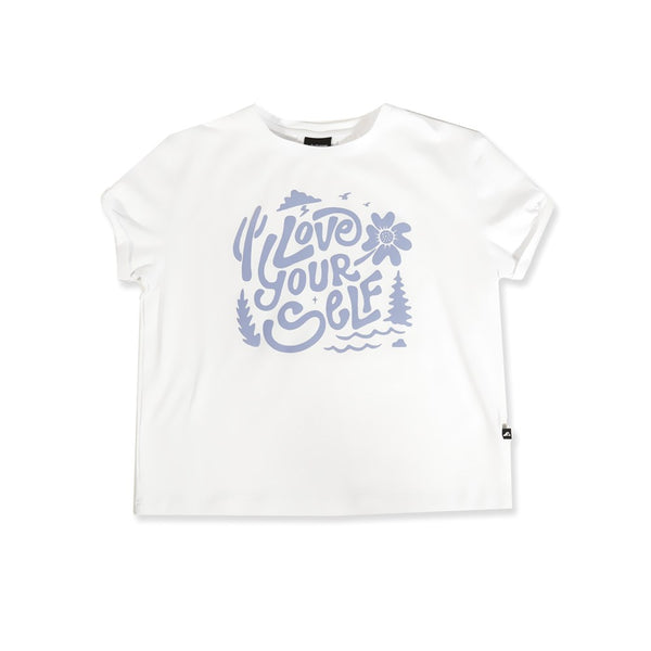 GIRLS BAILEY SS TEE - White