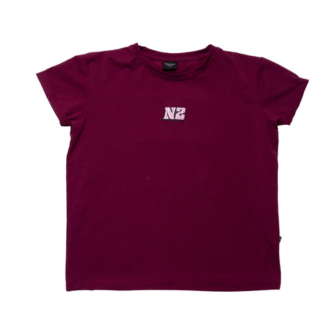 I Love NZ Bailey Tee - Boysenberry