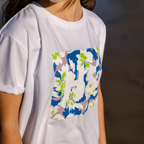 Island Vibes Bailey Tee - White