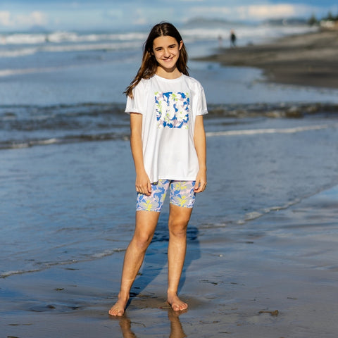 Island Vibes Bailey Tee - White